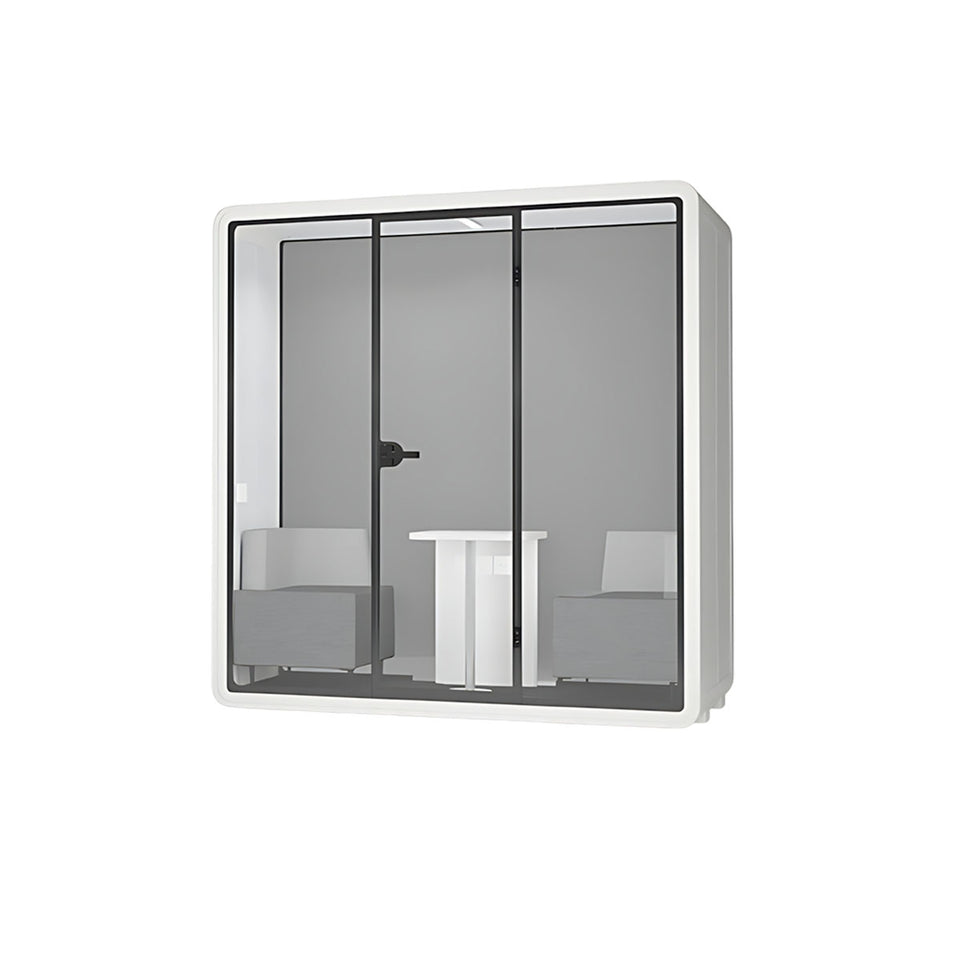 Advanced Acoustic Pod with Six-layer Soundproof Structure, Tempered Safety Glass, Air Circulation System & Modular Design for Private Spaces