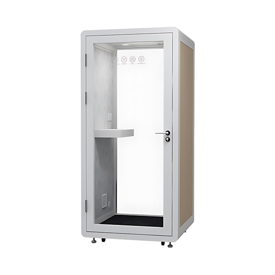 Soundproof Acoustic Privacy Pod with Eco-friendly Materials, Noise Reduction System, Quiet Ventilation & Modular Design for Private Workspaces