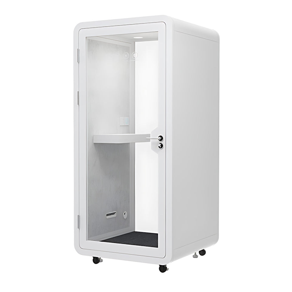 Soundproof Acoustic Privacy Pod with Eco-friendly Materials, Noise Reduction System, Quiet Ventilation & Modular Design for Private Workspaces