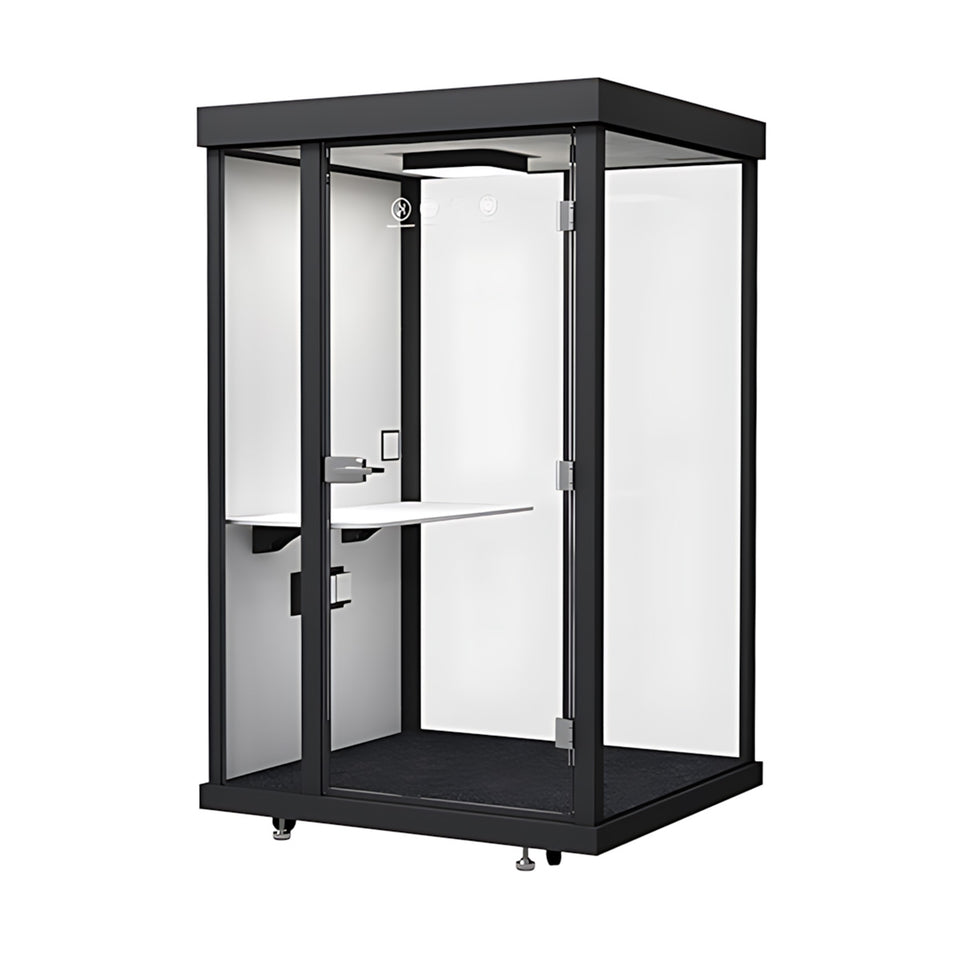 Soundproof Acoustic Privacy Pod with Eco-friendly Materials, Noise Reduction System, Quiet Ventilation & Modular Design for Private Workspaces