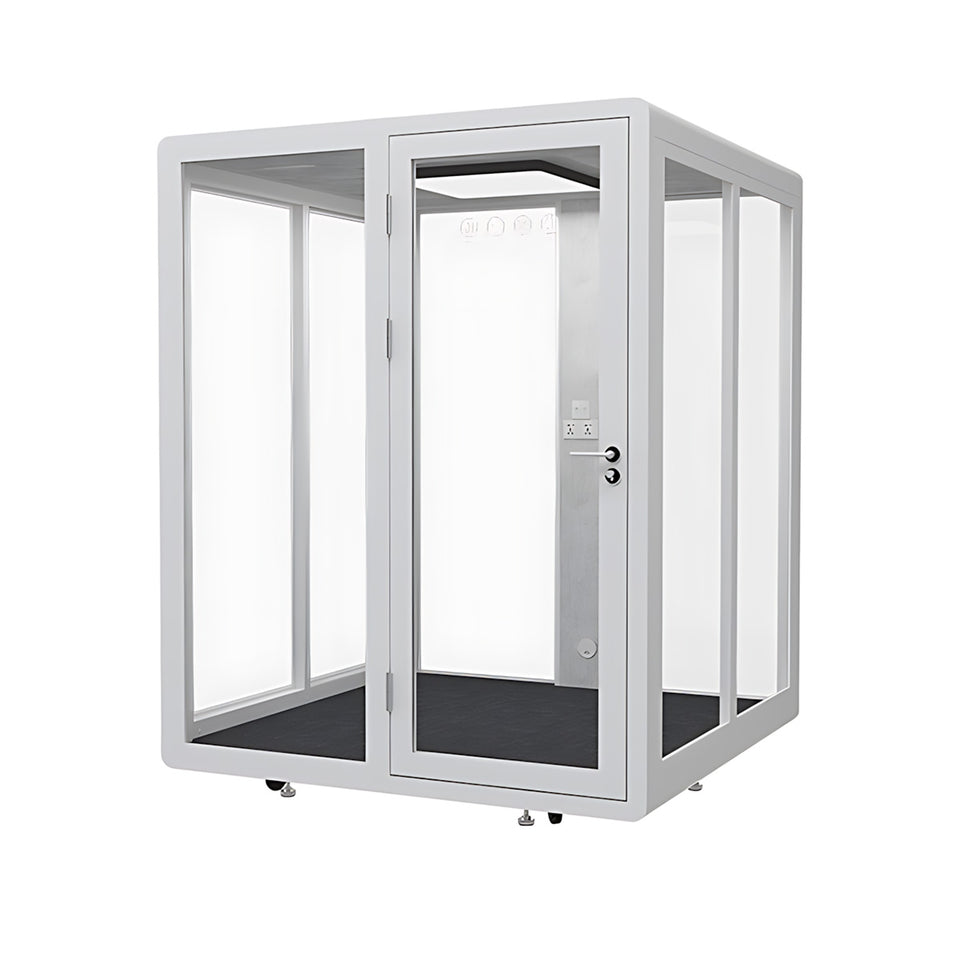 Soundproof Acoustic Privacy Pod with Eco-friendly Materials, Noise Reduction System, Quiet Ventilation & Modular Design for Private Workspaces