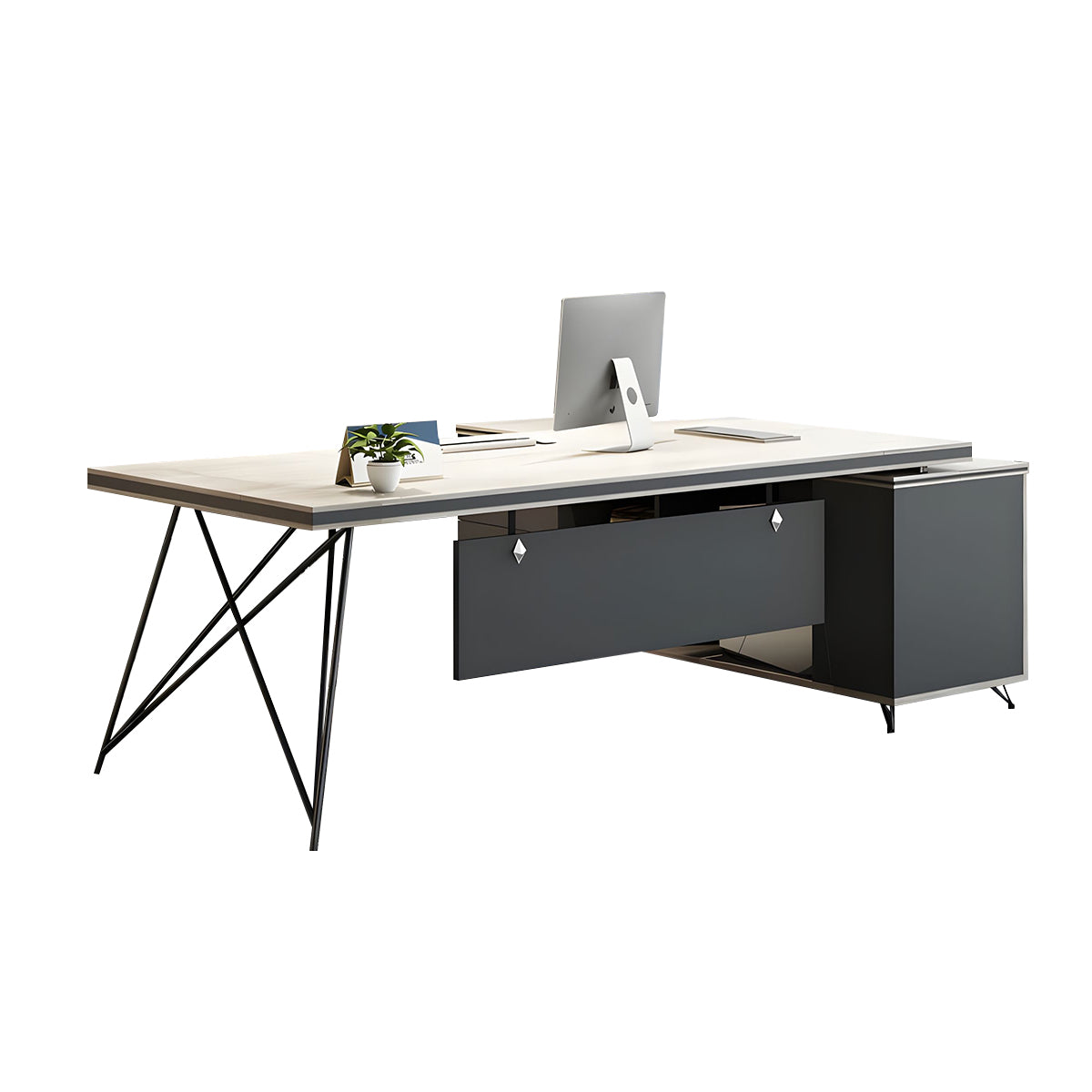 Customizable Luxury Durable Stylish Office Desk In Stock, Online