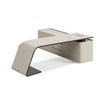 Modern Conference Table 59-91 in Wide (4.9-7.6 ft) with Built-In Outlets & Lumbar Support
