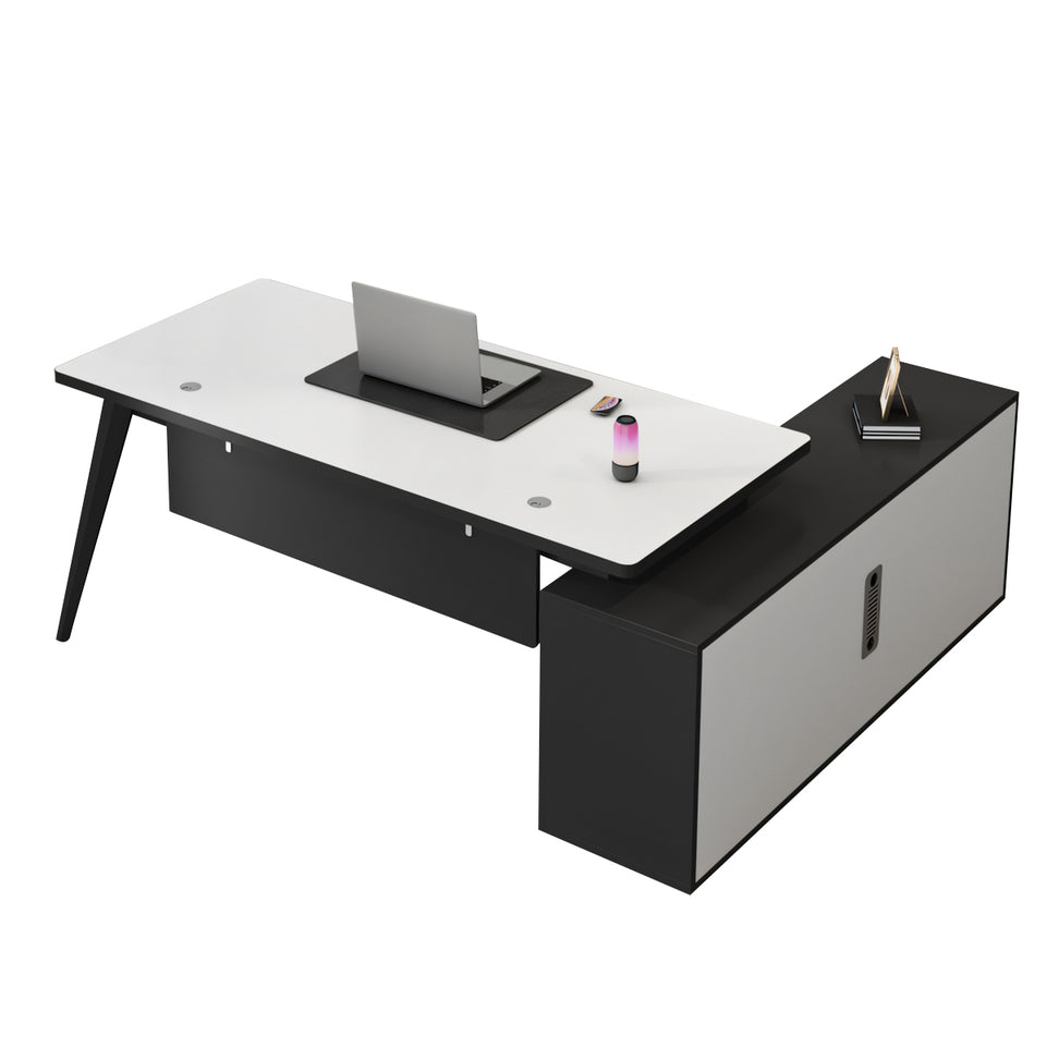 Work Desk Executive Desk Office Desk With An Easy-To-Clean Surface LBZ-1071