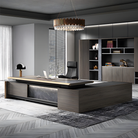 Executive Office Desk and Chair Combination Simple Modern and Grand LBZ-708