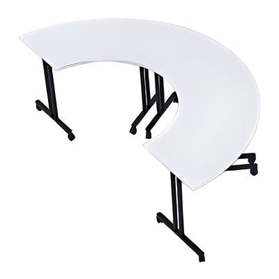 Modern Conference Table 79-173 in Wide (6.6-14.4 ft) with Portable & Swivel