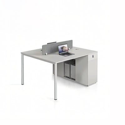 Staff Office Desk and Chair Modern and Simple Two Person Staff Card Seat Computer Desk YGZ-1028