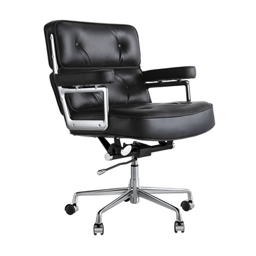 Executive Leather Office Chair with Adjustable Height & 360° Swivel TY205（In Stock）