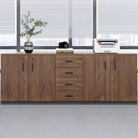 Durable Large Wooden Office File Cabinet with Drawers and Locks CWG-K062