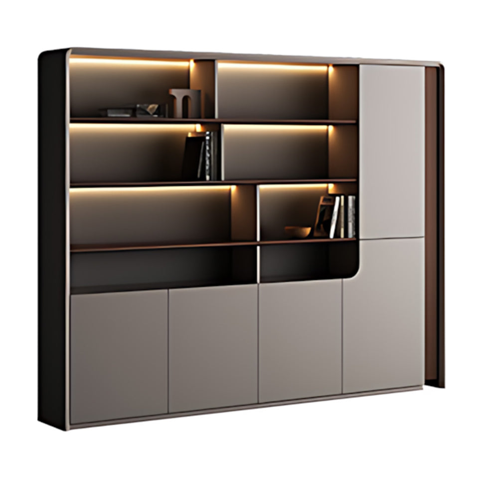 Elegant Modern Executive Desk with Wireless Charging and Full-Privacy Panel for Leaders and Home Offices LBZ-2313