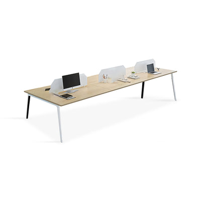 Employee Computer Desk Fashion Staff Office Desk Simple and Modern Office Furniture Suitable for Six Person Work YGZ-10116