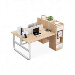 Office Workstation Desk 43-106 in Wide with Cable Management for Home Office