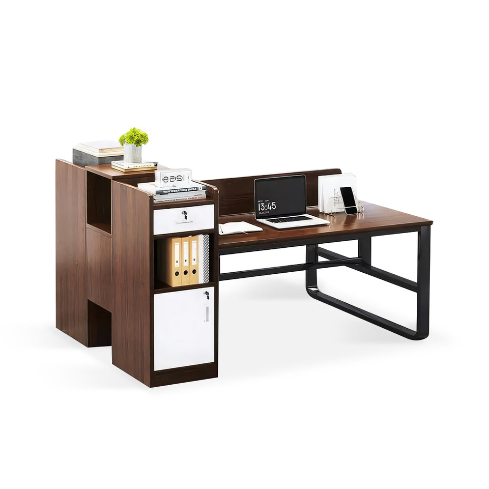 Face to Face for 2 Person Office Desk Simple Modern Office Staff Computer Desk YGZ-1034