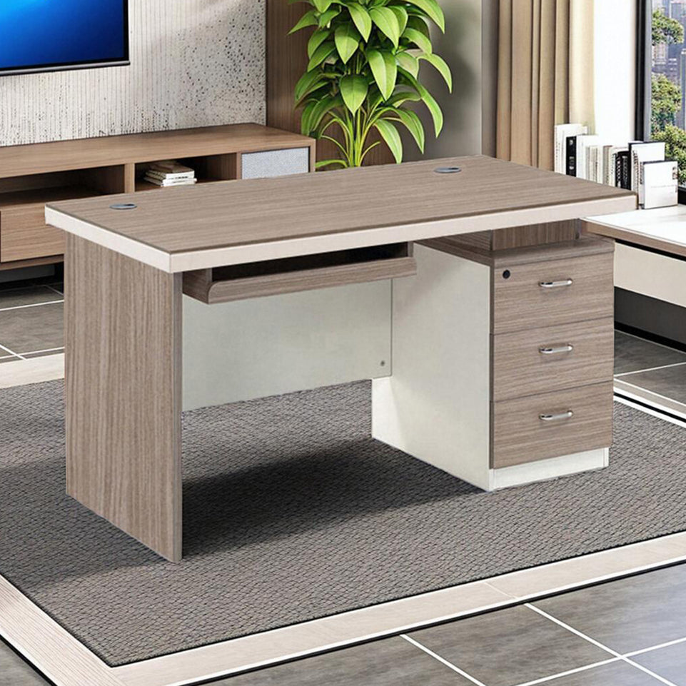 Office Furniture Staff Office Desk with Cabinet Computer Table YGZ-1047