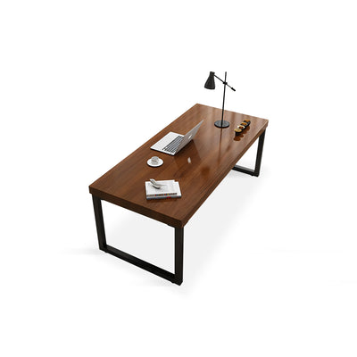 Solid Wood Office Computer Desk Staff Home Living Room Single Person Table YGZ-1049