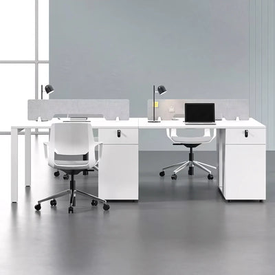 Single Staff Office Computer Desk Staff Vertical Workstation Table Style YGZ-1050