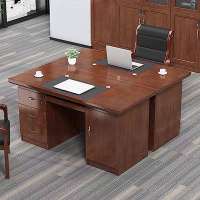 Unit solid wood painted office desk sticker YGZ-1053