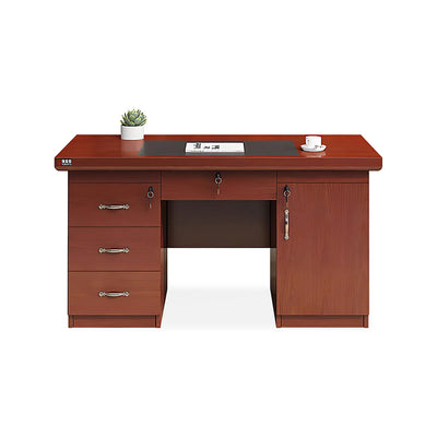 Unit solid wood painted office desk sticker YGZ-1053