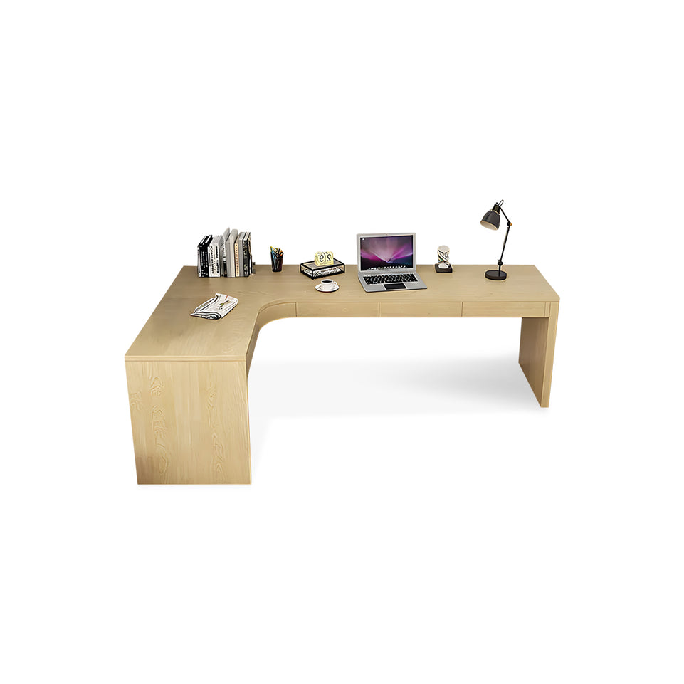 Modern classic corner L-shaped long desk L-shaped desk YGZ-1067