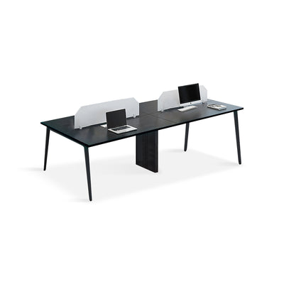 Premium Office Computer Desk Modern Creative Studio Desk Unique Partition Design YGZ-1077