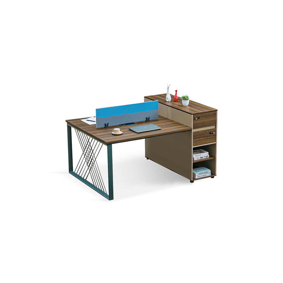 Stylish Multifunctional Desk with Drawer Junction Box Desk YGZ-1078