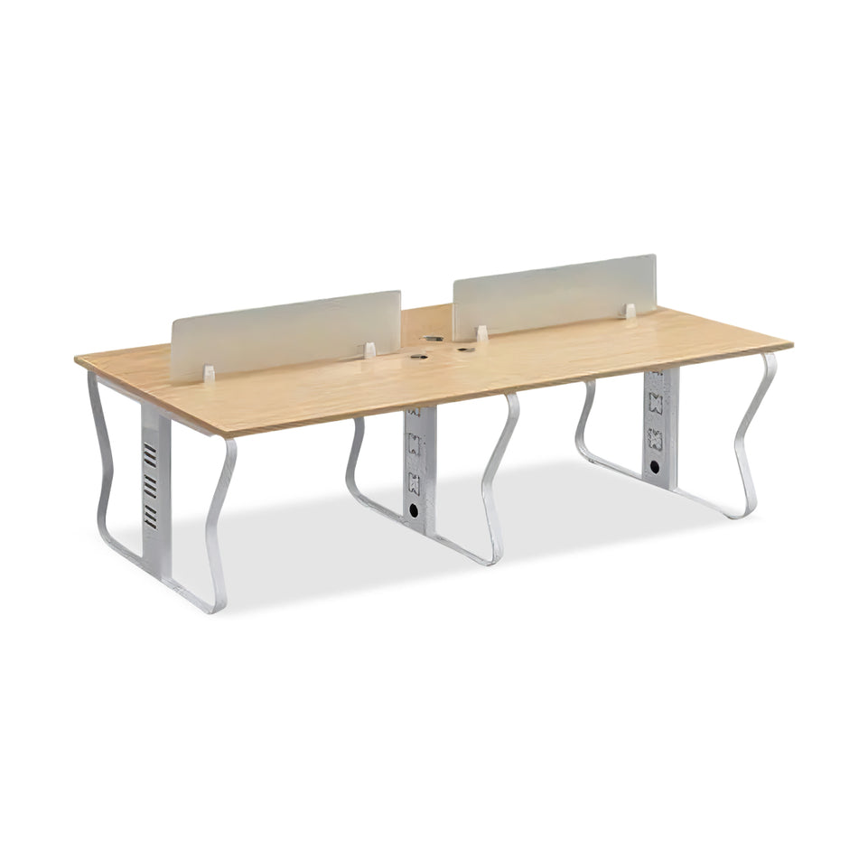 Premium Office Desk Furniture Wood Grain Work Desk YGZ-1080