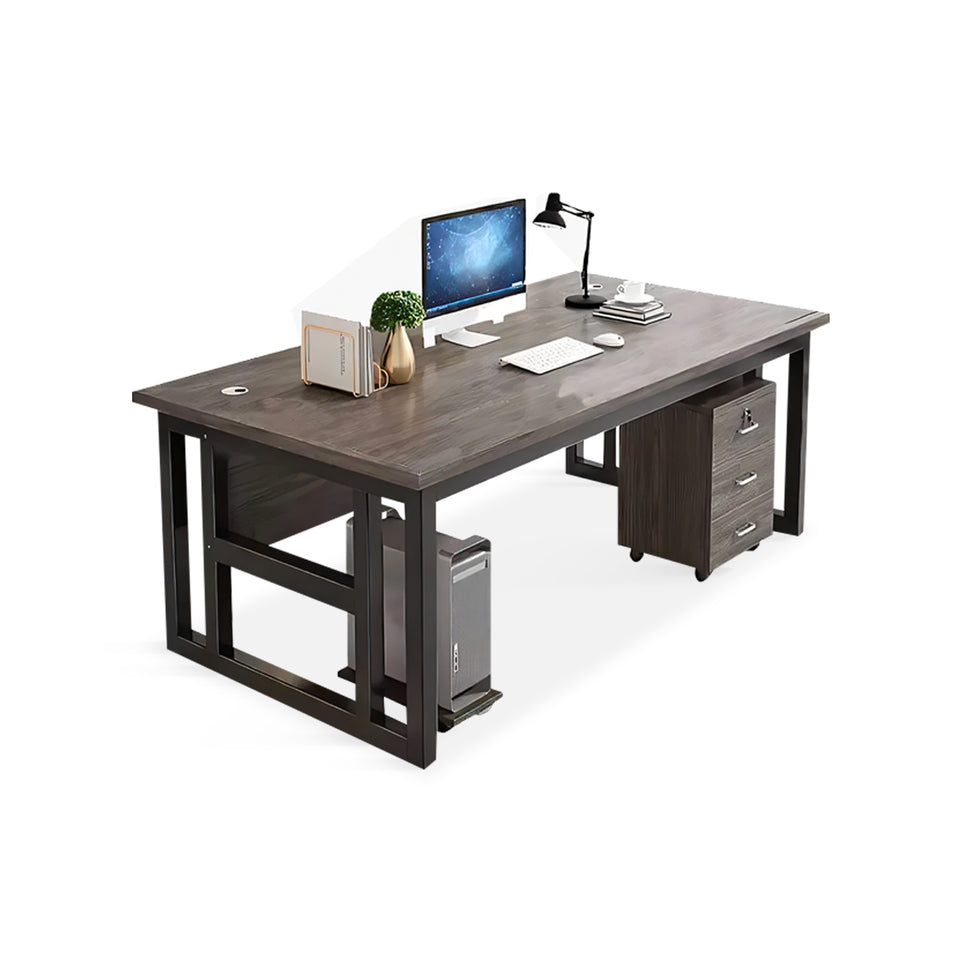 High Quality Executive Office Desk Computer Home Book Adjustable Foot Pad Design Style YGZ-1095