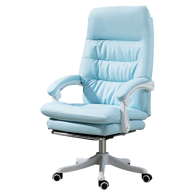 Leather boss chair lazy learning massage resting feet leather chair ergonomic swivel BGY-1065