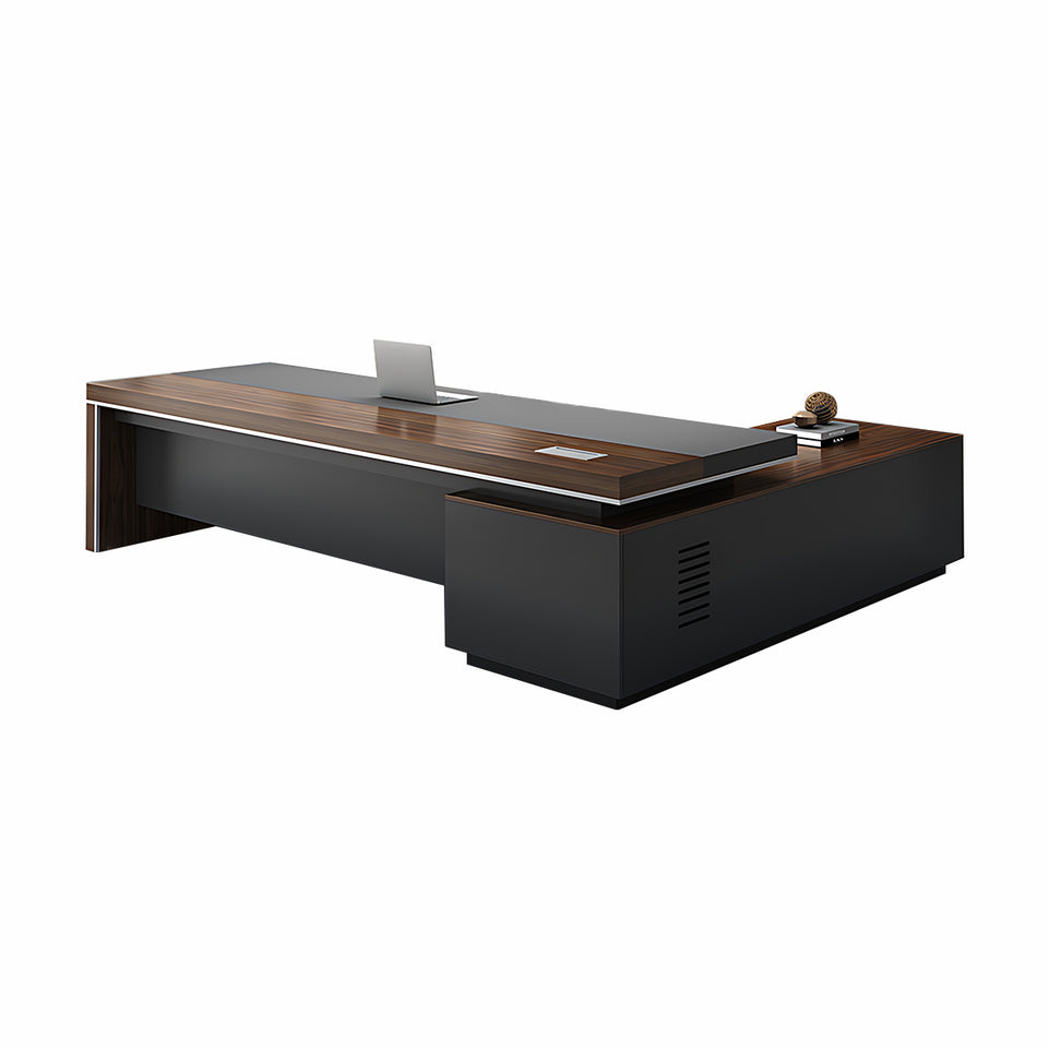 Elegant And Practical Executive Desk With Smart Storage Solutions LBZ-754