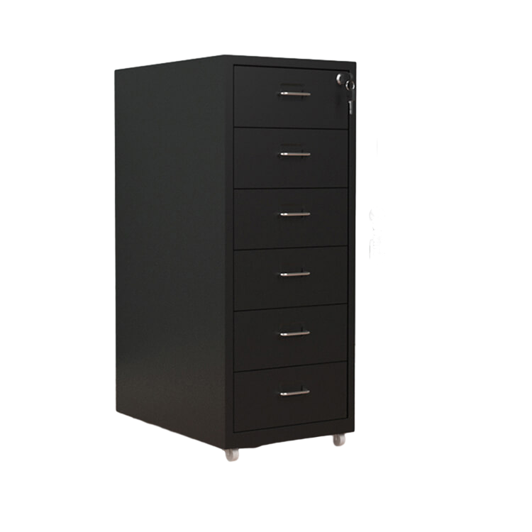 Grey Modern Metal Office Cabinet with Lockable Drawers for Files and Storage WJG-725-15（Sale Event）