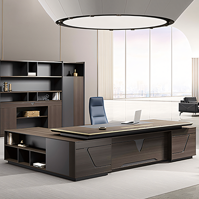 Modern Romeo Grid Design Executive Desk Elegance  Desk LBZ-2026