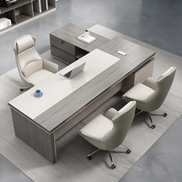 Solid Wood Executive Desk For Efficient And Spacious Workspaces LBZ-2148