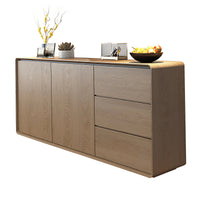 Storage cabinet in natural color option