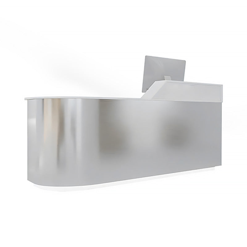 Modern Stainless Steel Bar Counter for Fashion Boutiques and Salons JDT-063