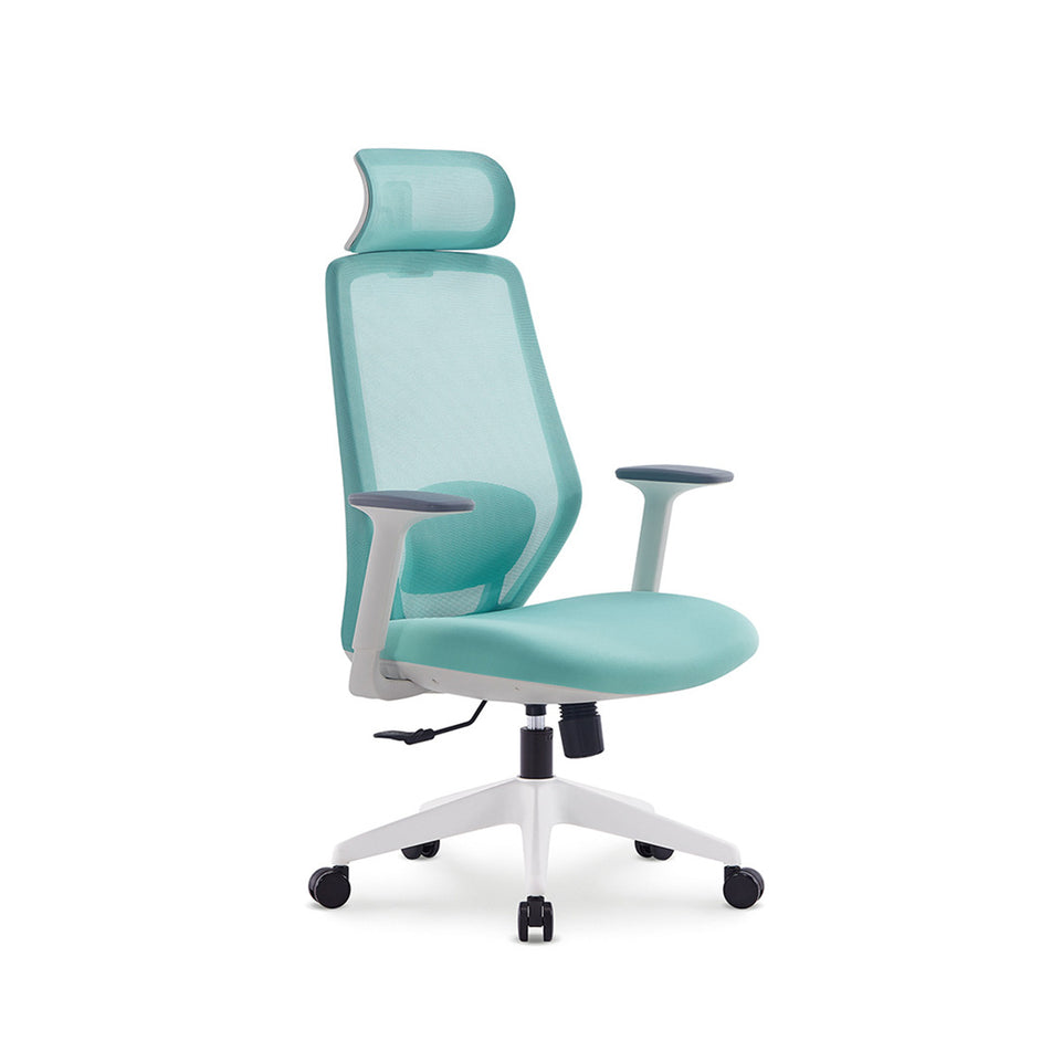 Office Chair with Headrest Mesh Computer Chair Comfortable High Quality Sponge Cushion BGY-1044