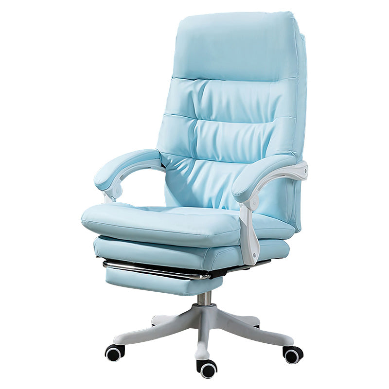 Leather boss chair lazy learning massage resting feet leather chair ergonomic swivel BGY-1065