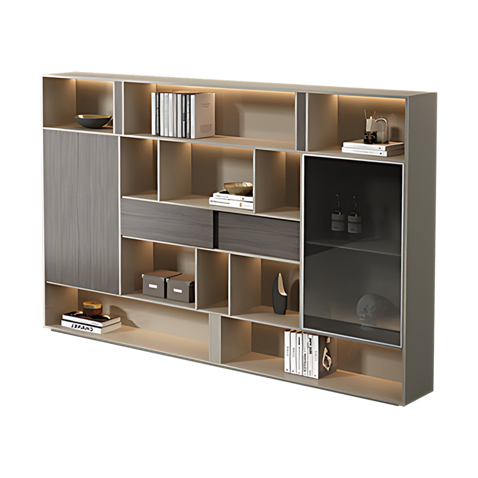 Modern Stylish Customizable Executive Desk With PC Storage LBZ-K067