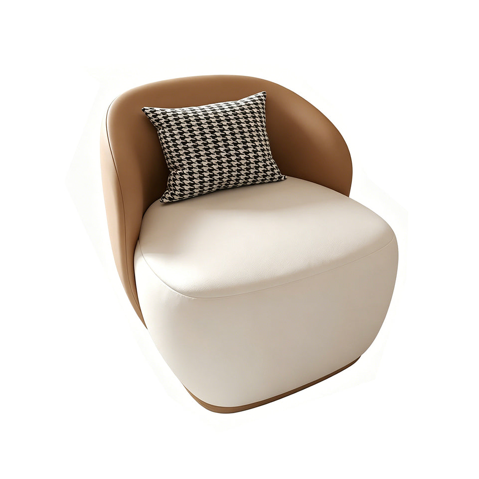 Premium Small Office Sofa with Cat Claw Leather, Wooden Frame, and Soft Cushions for Beauty Salons, Boutiques, and Compact Offices PSF-2080