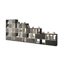 Premium Dual-Sided Office Storage File Cabinet with File and Hollow Display Shelves for Modern Workspaces CWG-2171