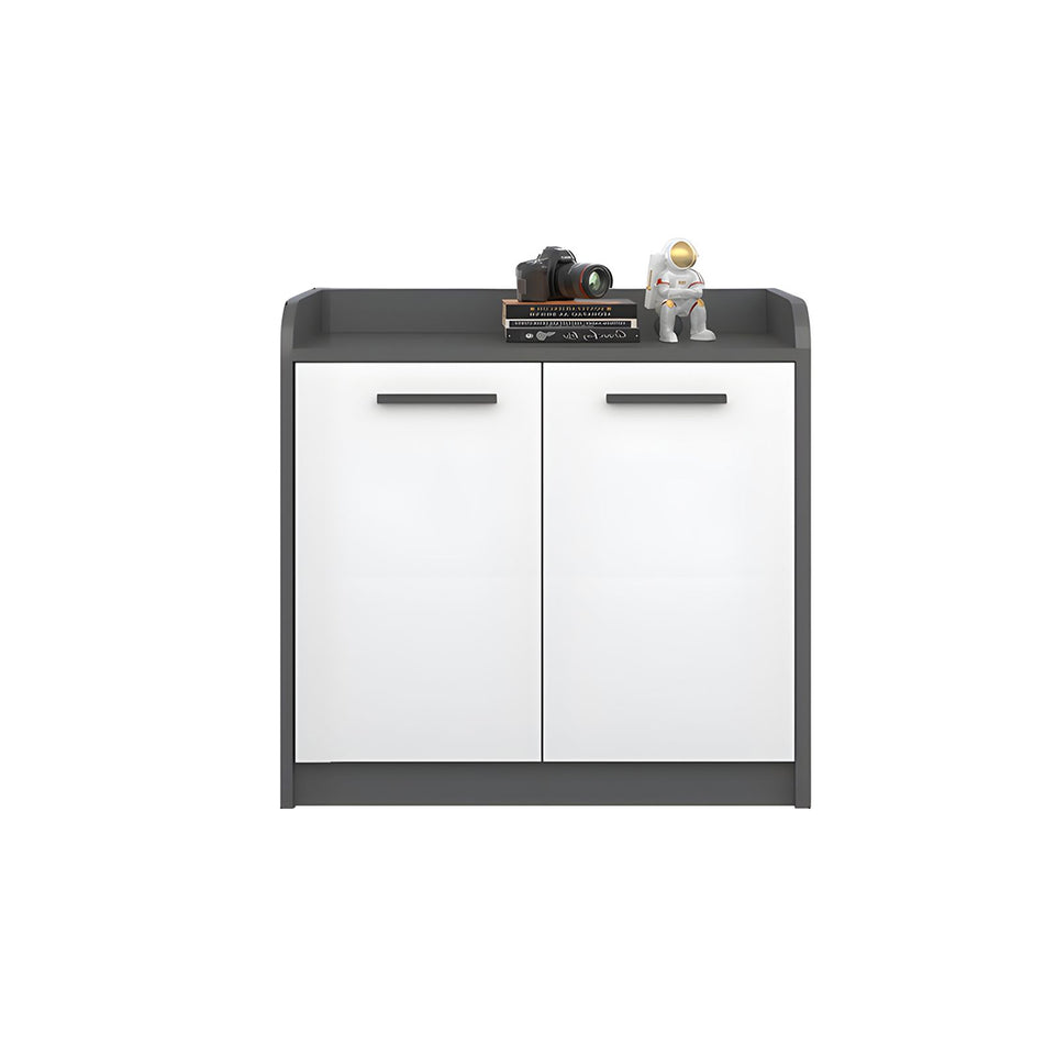 Premium Wooden Floor-Standing Office Tea Cabinet With Lockable Drawers And Spacious Storage For Office Essentials CWG-2163