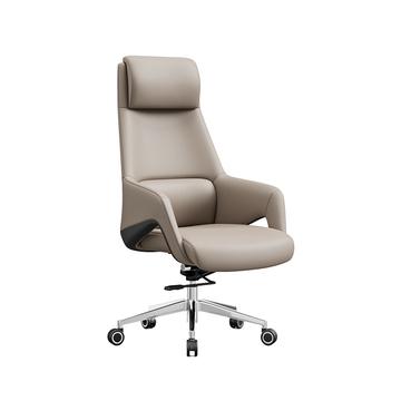 Premium Executive Leather Office Chair Adjustable Recline Breathable Design High Density Foam Seat BGY-2063