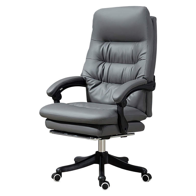 Leather boss chair lazy learning massage resting feet leather chair ergonomic swivel BGY-1065