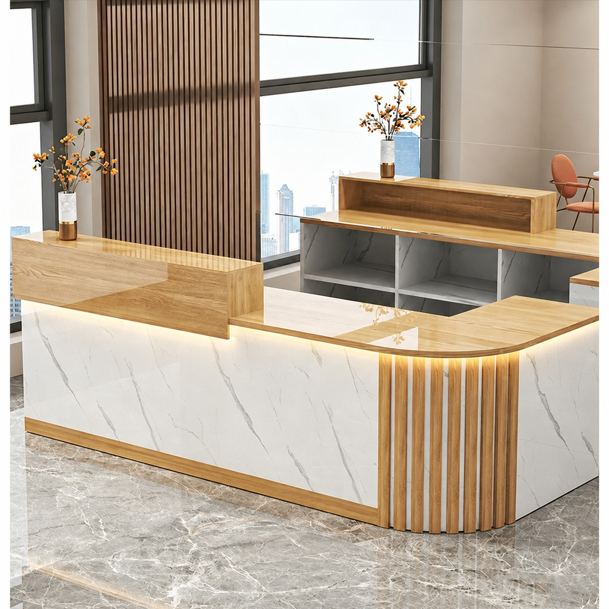 Modern Cashier Reception Desk