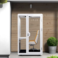 Soundproof Acoustic Privacy Pod with Eco-friendly Materials, Noise Reduction System, Quiet Ventilation & Modular Design for Private Workspaces