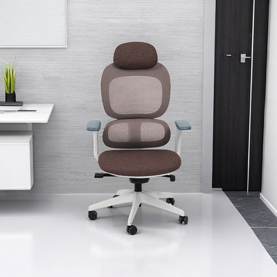 Adjustable Office Chair Lumbar Support Breathable Mesh High Back Headrest Chair BGY-1047