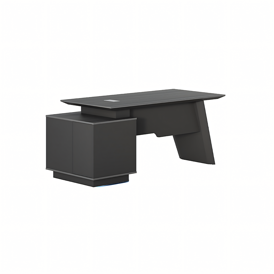 Modern Minimalist Executive Desk with Enhanced Thickness LBZ-2033