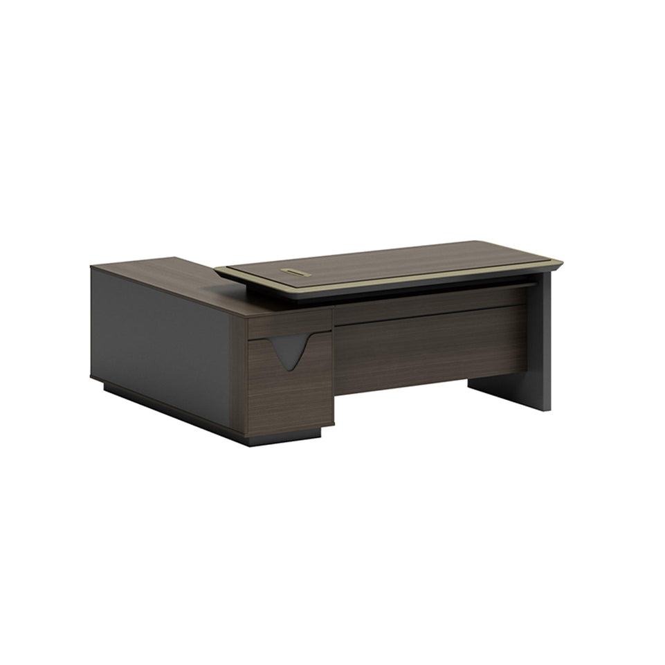 Modern Executive Desk with Romeo Grid Design Elegance Desk LBZ-2026