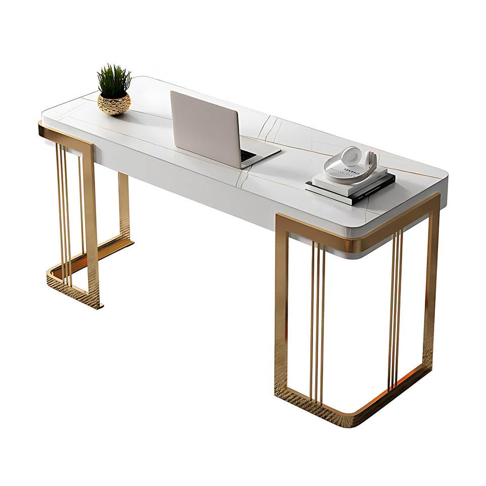 Elegant Minimalist Rectangular Executive Desk with Exquisite Leg Design LBZ-2004