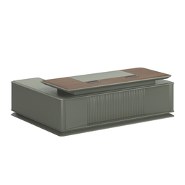 Minimalist Executive Desk with Partition Design LBZ-2044