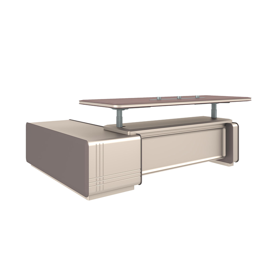 Luxury L-shaped Adjustable Executive Desk LBZ-2034